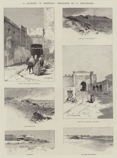 モロッコの旅 作： Charles Auguste Loye